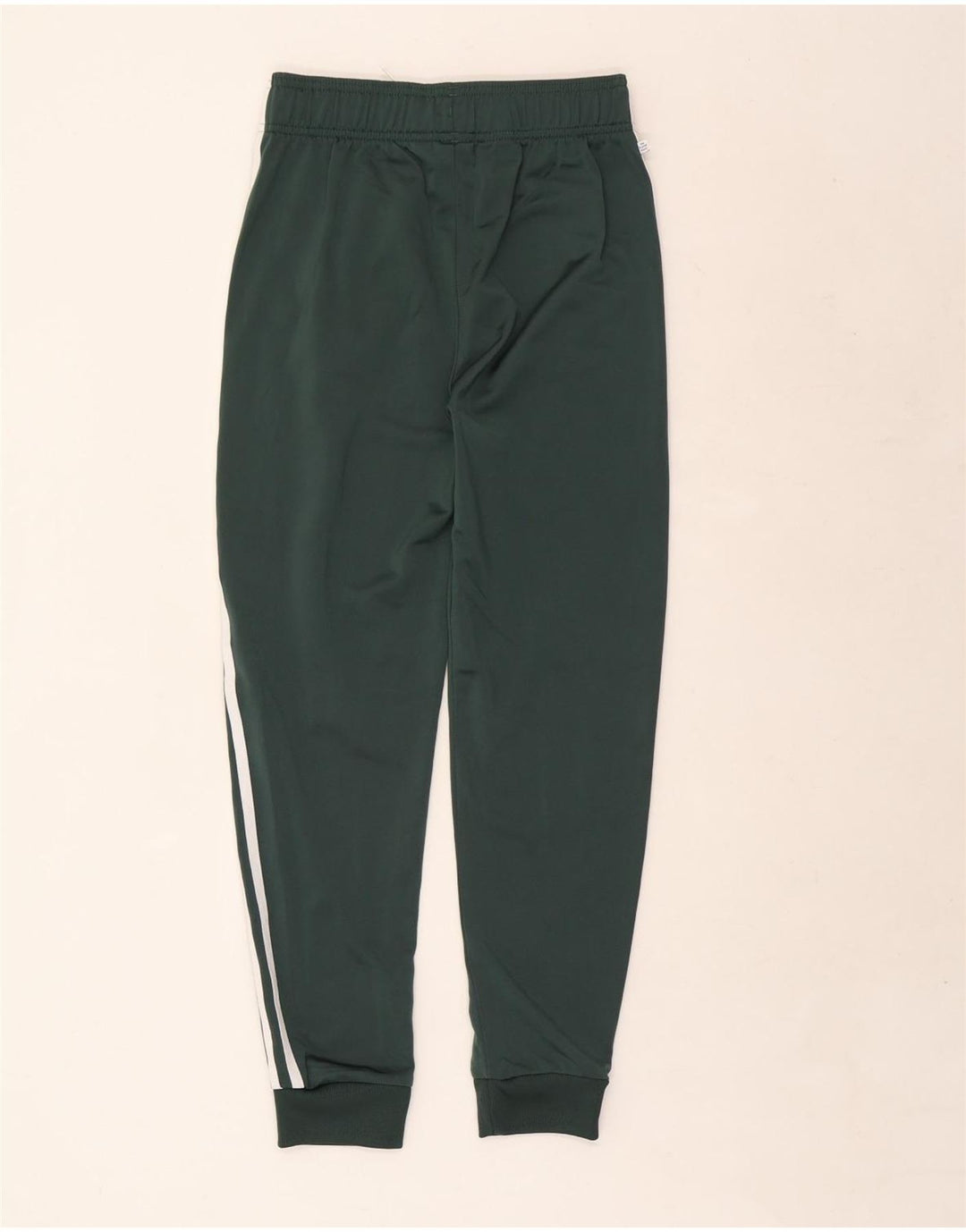 Adidas meninos calças de treino joggers 12-13 anos verde poliéster