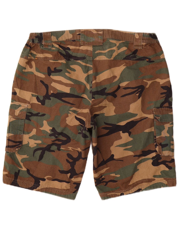 SOLOGNAC Mens Cargo Shorts W38 XL Camuflagem Marrom