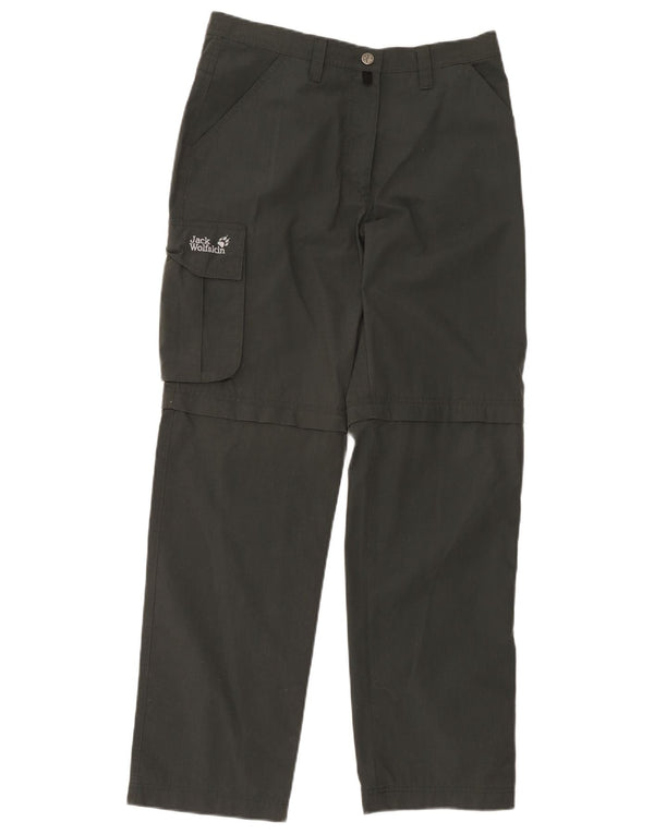 Calça cargo feminina reta Jack Wolfskin EU 44 XL W32 L30 verde