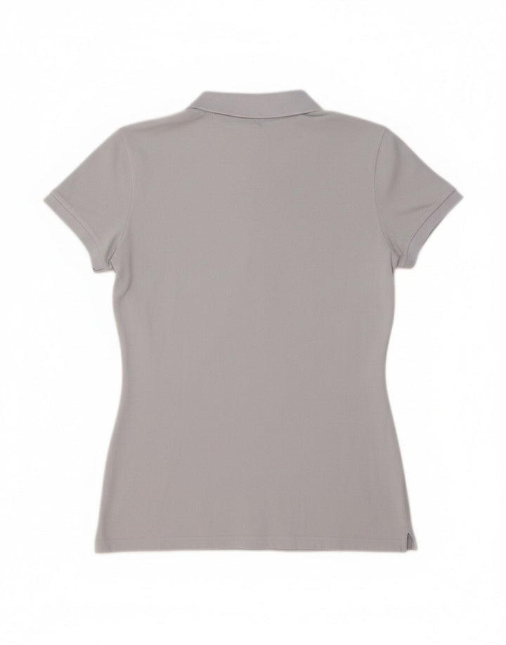 Polo feminino LACOSTE EU 40 algodão azul médio