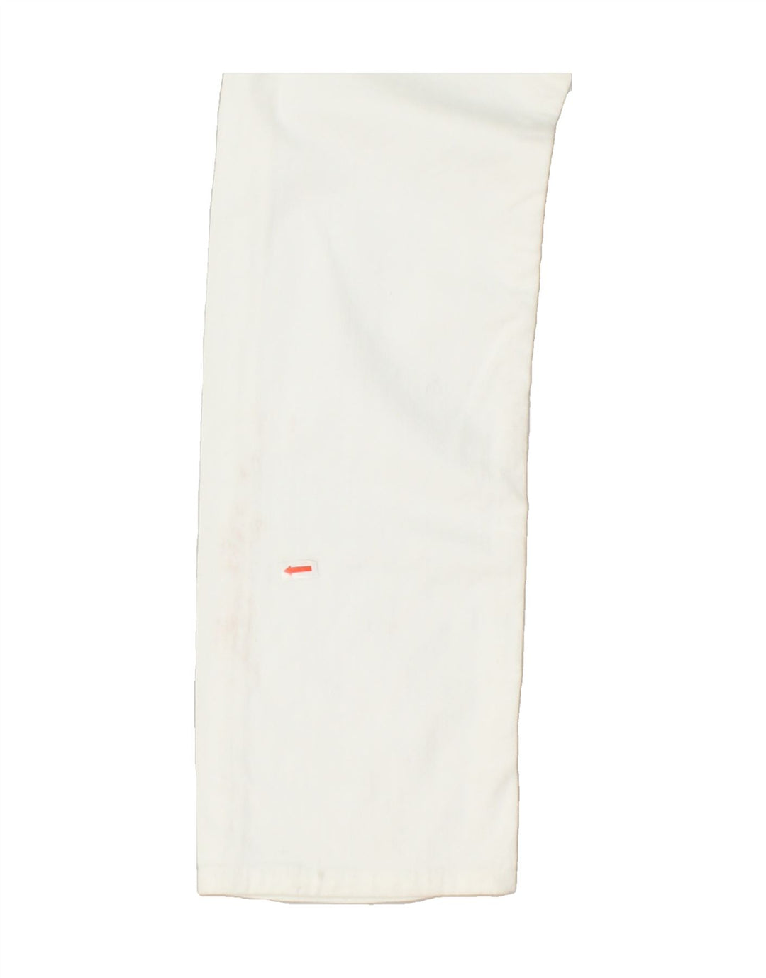 DONDUP Womens Garment Dyed Slim Jeans W26 L28 White Cotton | Vintage Dondup | Thrift | Second-Hand Dondup | Used Clothing | Messina Hembry 