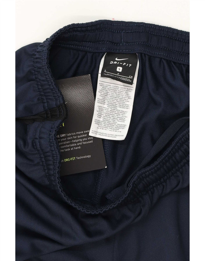 Calça de treino masculina Nike Dri Fit Standard Fit pequena azul marinho