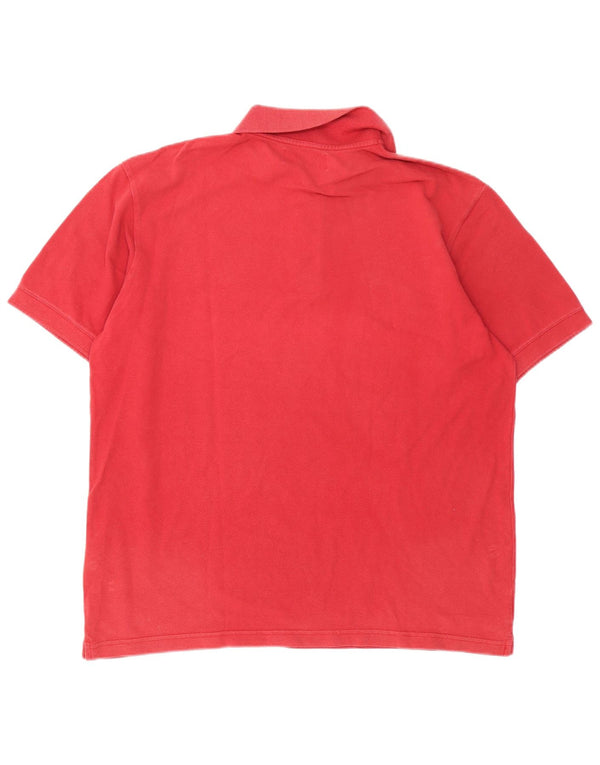 Camisa polo masculina Marlboro Classics XL algodão vermelho