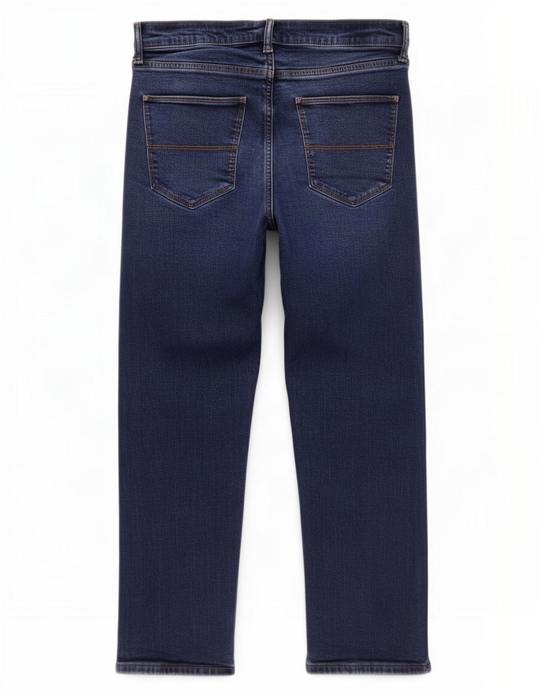 Jeans recortados masculinos Marks & Spencer W34 L26 algodão azul