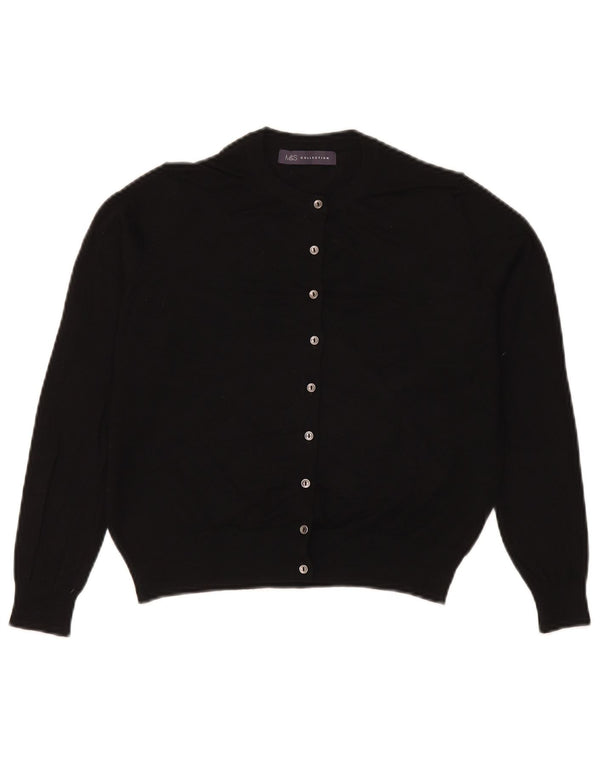 Bolero Jumper feminino Marks & Spencer Reino Unido 12 médio preto