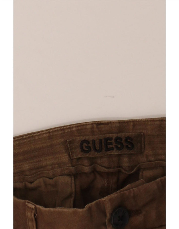 Calça Chino Slim Masculina GUESS W36 L26 Marrom