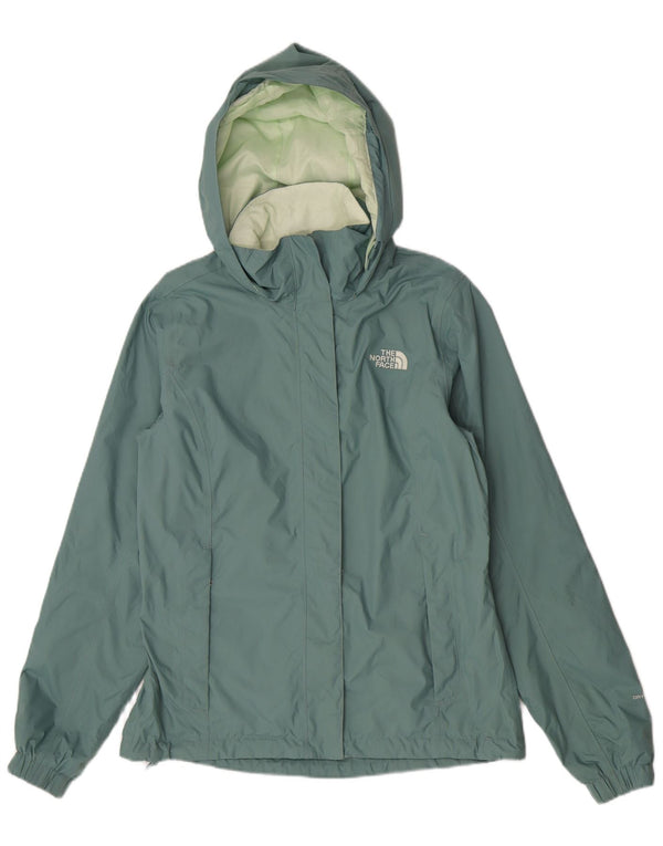 Jaqueta de chuva com capuz The North Face Womens Dryvent Reino Unido 10 Pequeno Nylon Verde