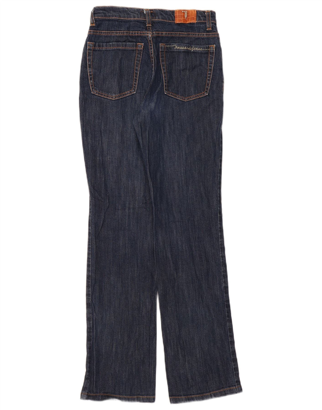Jeans retos femininos TRUSSARDI W25 L30 azul marinho