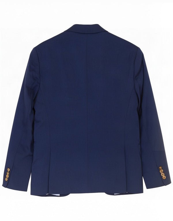 Zara Jaqueta Blazer Masculina de 1 Botão EU 56 XL Poliéster Azul Marinho