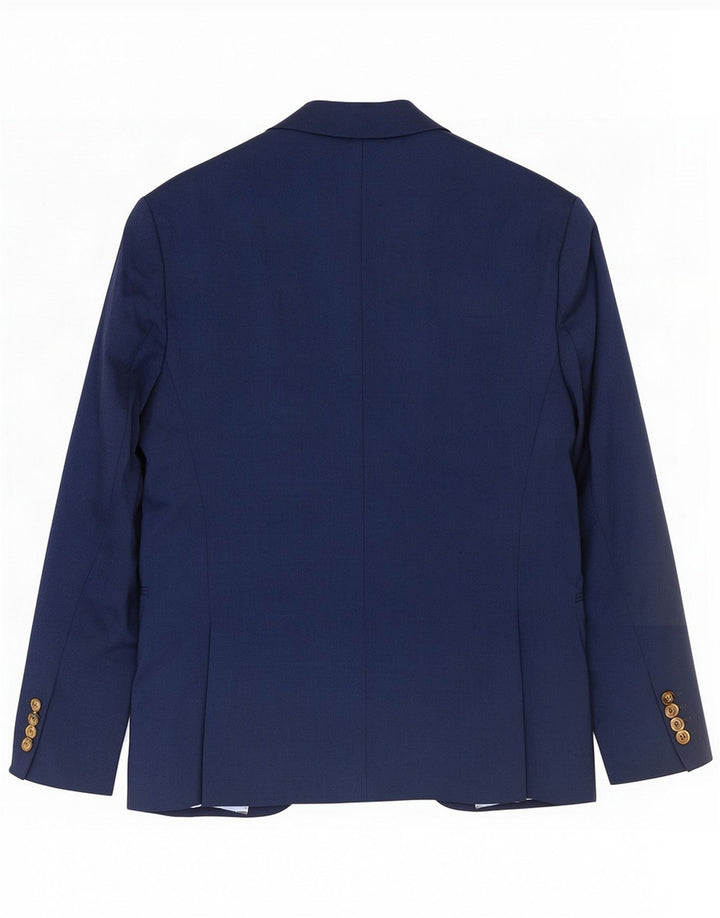 Zara Jaqueta Blazer Masculina de 1 Botão EU 56 XL Poliéster Azul Marinho