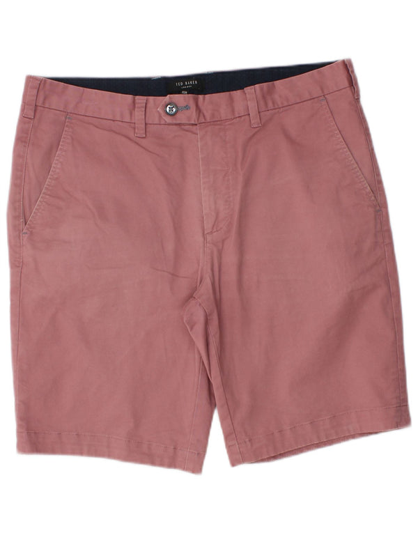 Shorts Chino Masculino Ted Baker W32 Médio Rosa