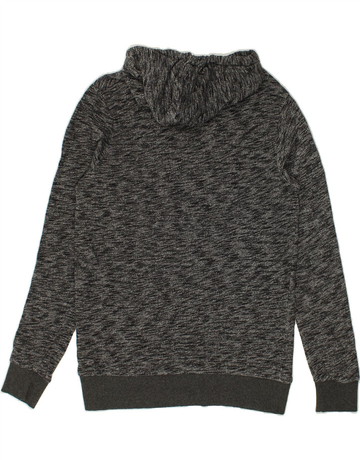 JACK & JONES Mens Graphic Hoodie Jumper Large Grey Flecked Cotton | Vintage Jack & Jones | Thrift | Second-Hand Jack & Jones | Used Clothing | Messina Hembry 