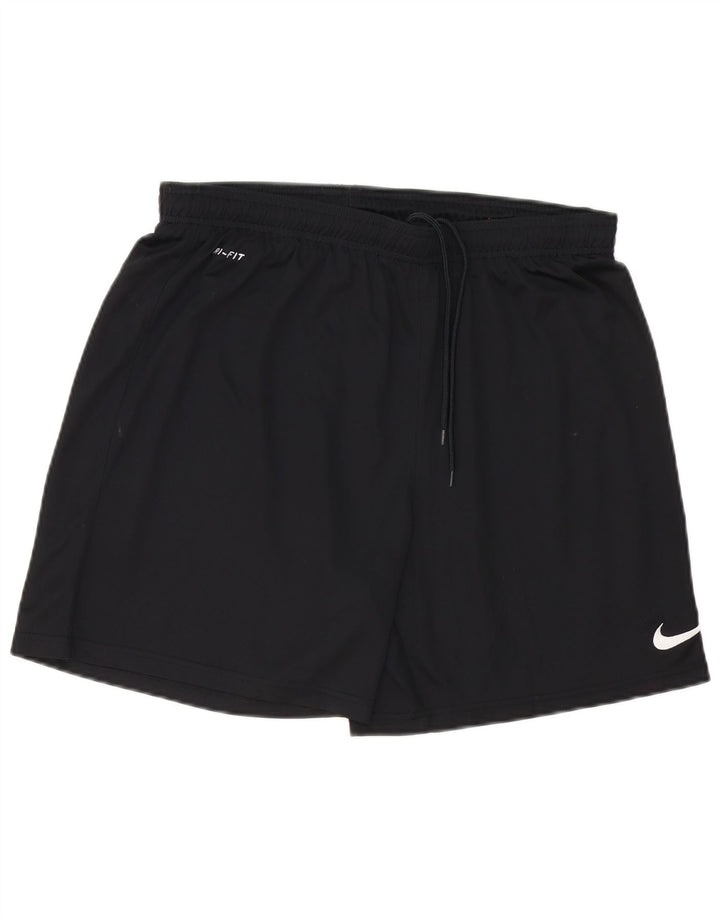 Nike Mens Dri Fit Sport Shorts Grande Poliéster Preto