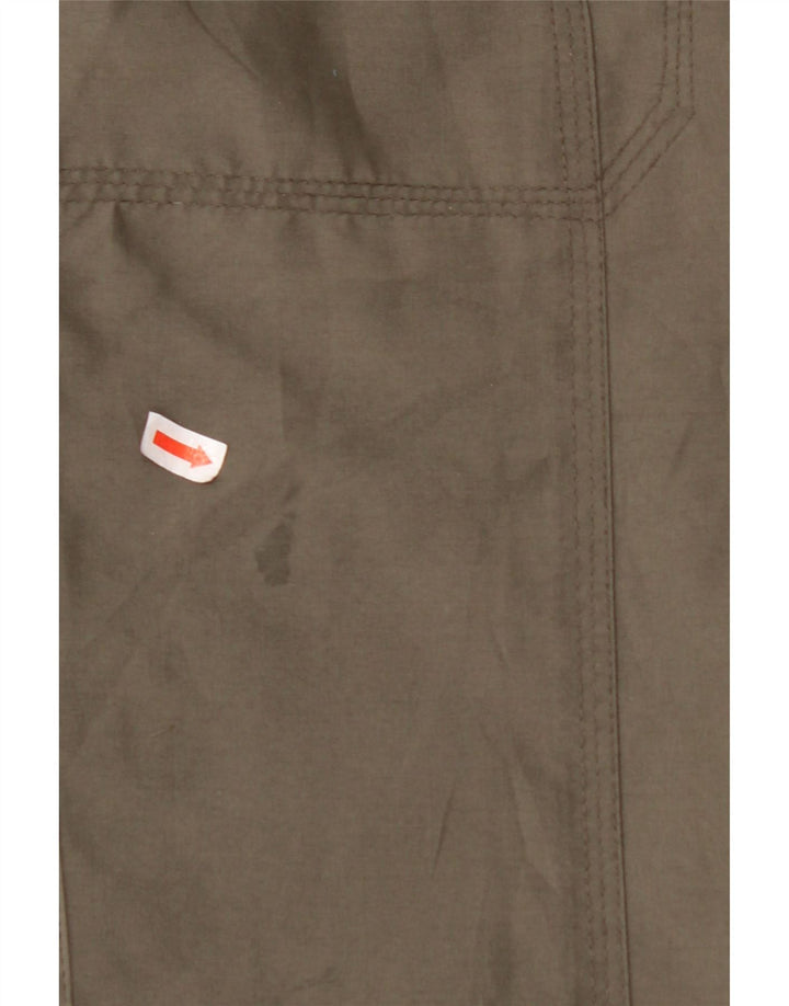 Calça de treino feminina CHAMPION Joggers UK 14 poliéster verde médio