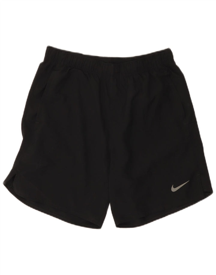 Nike Womens Dri Fit Sport Shorts UK 10 Pequeno Poliéster Preto