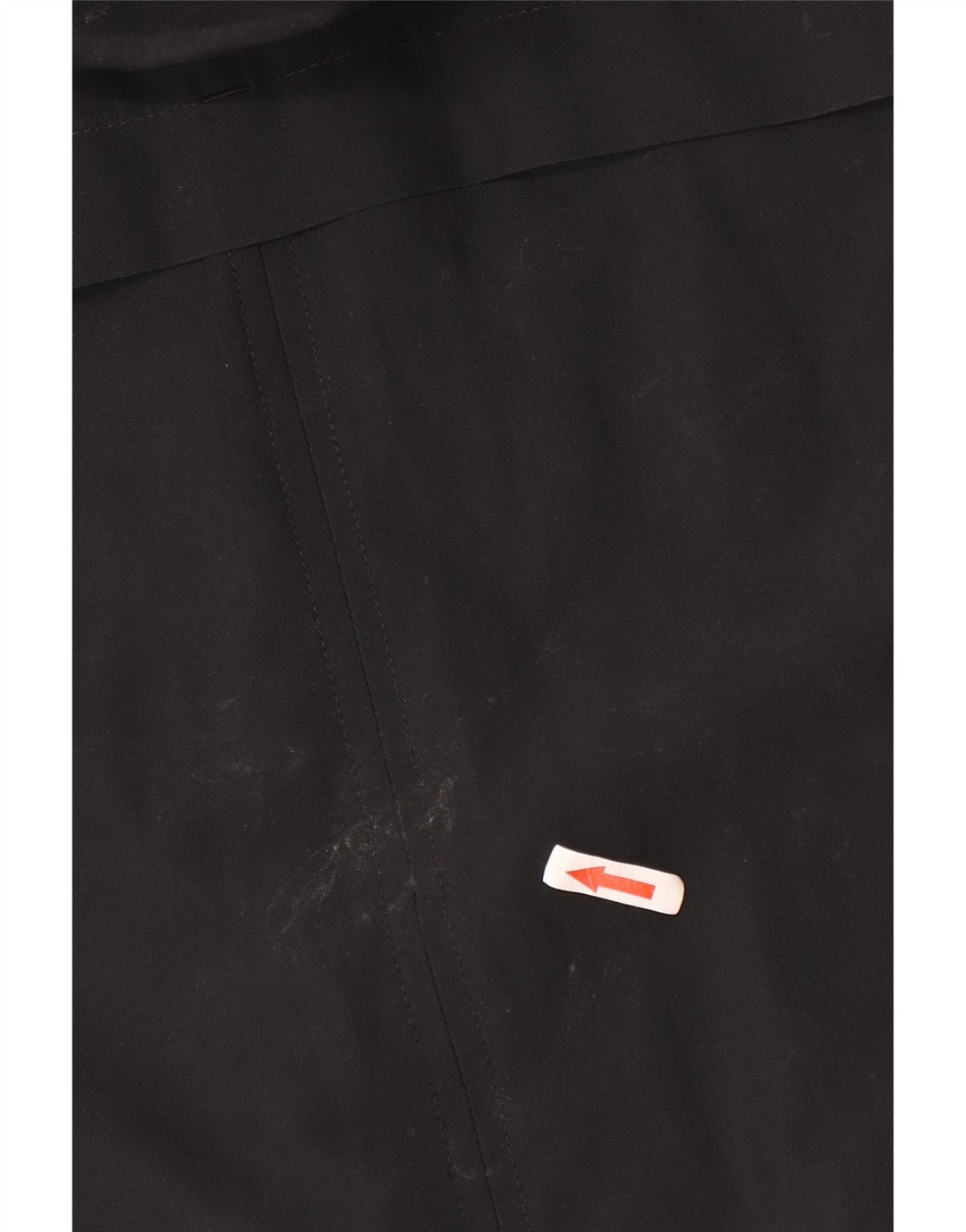Capa de chuva com capuz feminino Vans UK 14 médio preto poliéster