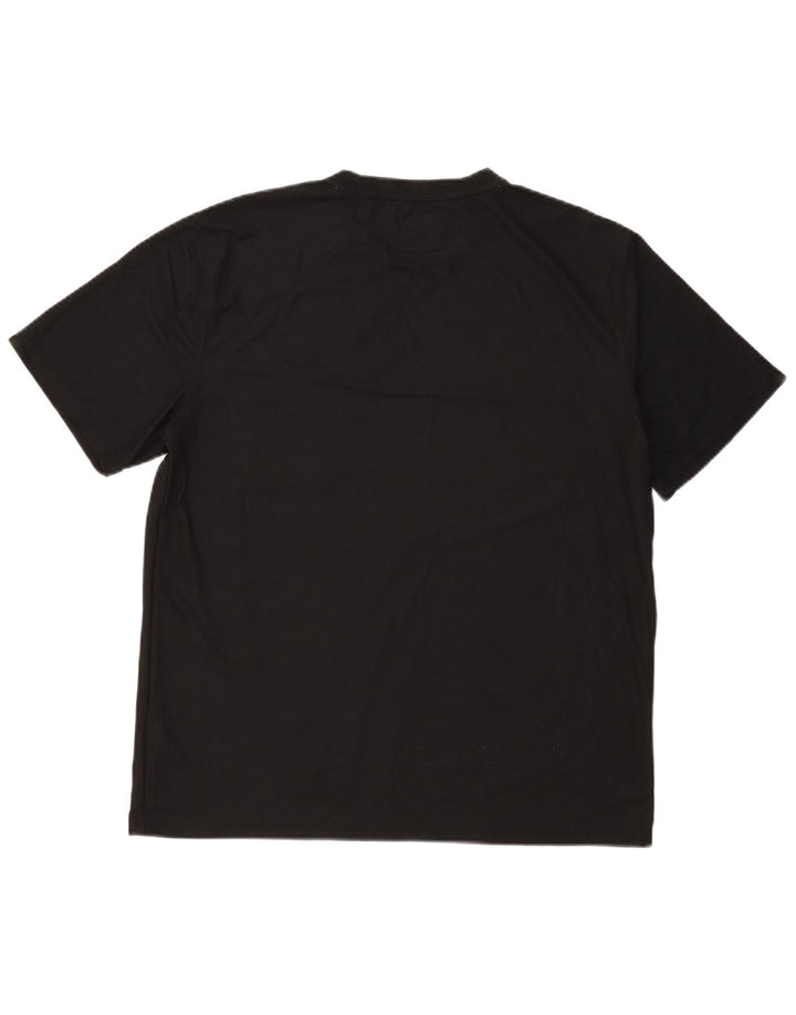 Camiseta masculina WRANGLER UK 42/44 grande poliéster preto