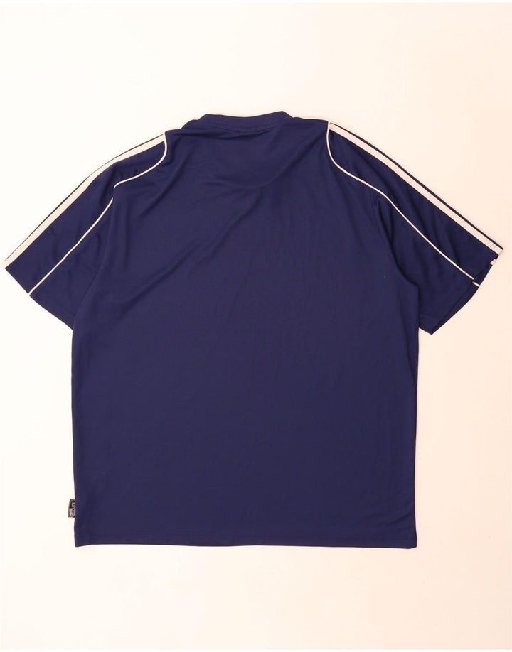 Camiseta masculina Adidas Climalite Top XL azul marinho poliéster