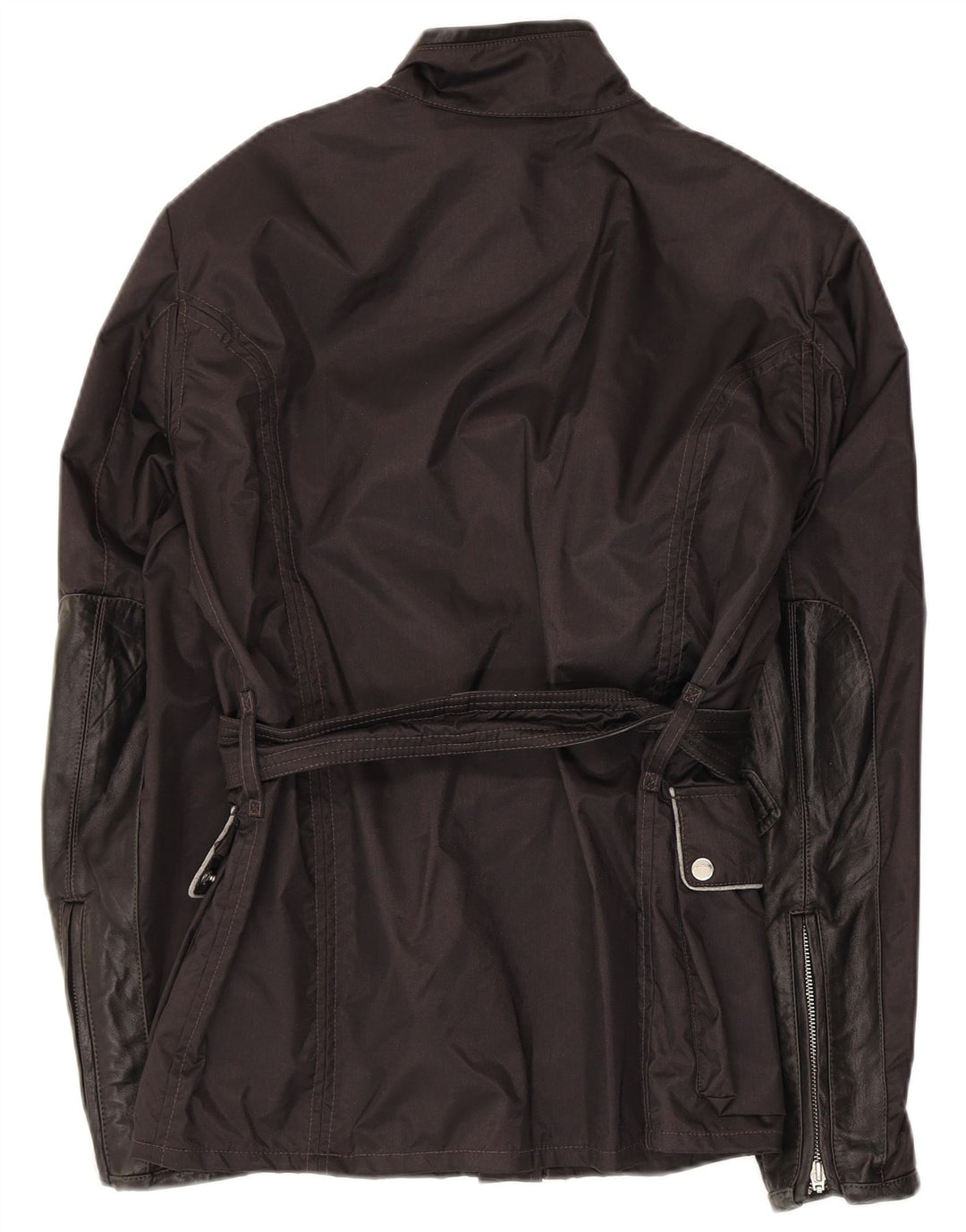 Jaqueta utilitária feminina Belstaff IT 44 médio preto nylon