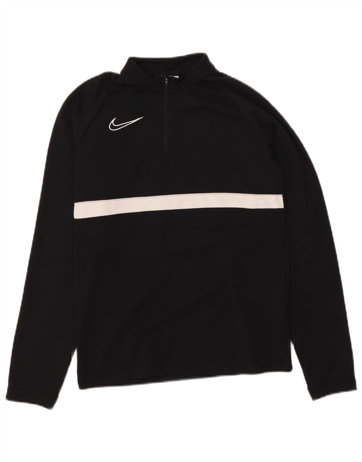Nike Boys Dri Fit Pullover Treino Top 10-11 Anos Médio Preto