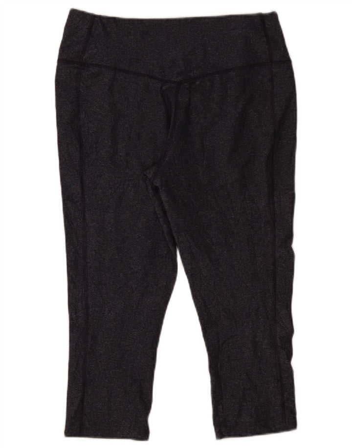 Leggings Nike Dri Fit Capri UK 14 Grande Azul Marinho Poliéster