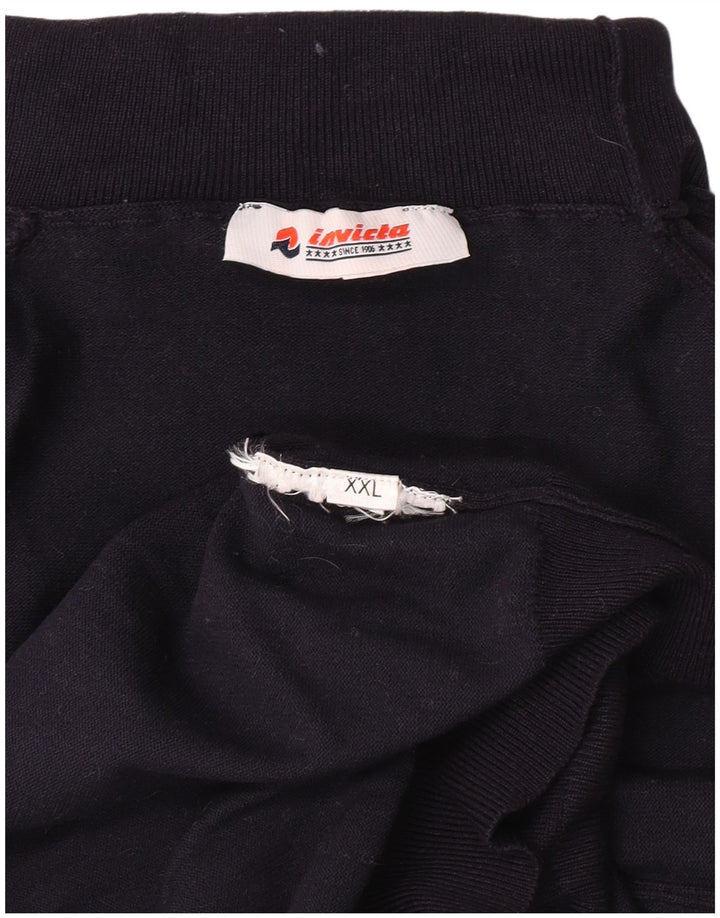 Suéter feminino Invicta com gola redonda 2XL azul marinho