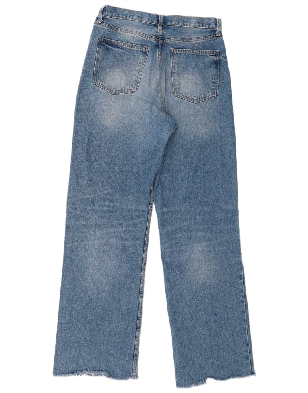 Calça jeans reta feminina Zara EU 40 médio W30 L33 azul