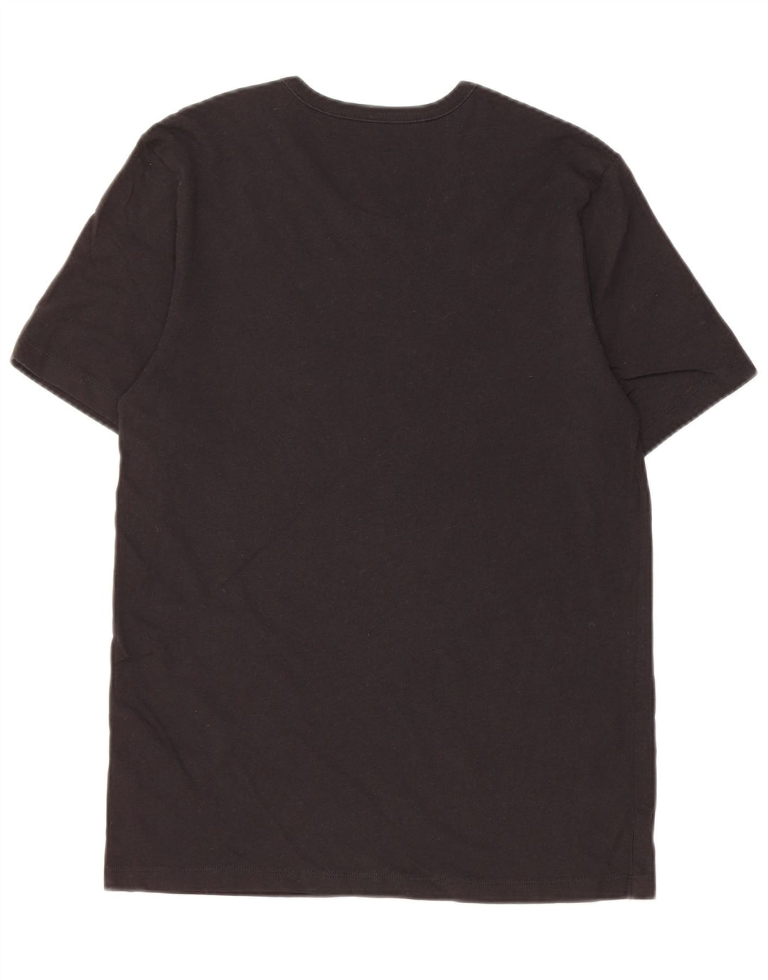 Hugo Boss Mens T-Shirt Top Pequeno Algodão Preto