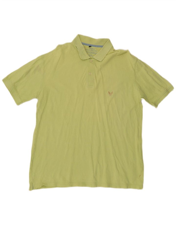 Camisa polo masculina Avirex XL algodão verde
