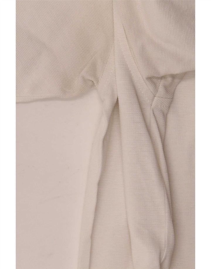 Camiseta masculina Lacoste tamanho superior 3 pequeno branco