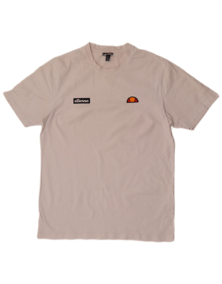 Camiseta masculina Ellesse Top XL algodão branco