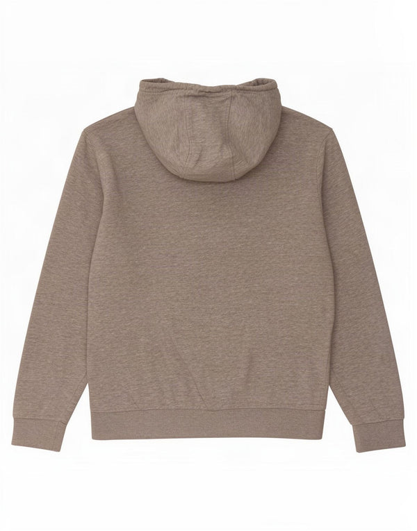 Kappa moletom com capuz masculino gráfico XL cinza manchado de algodão