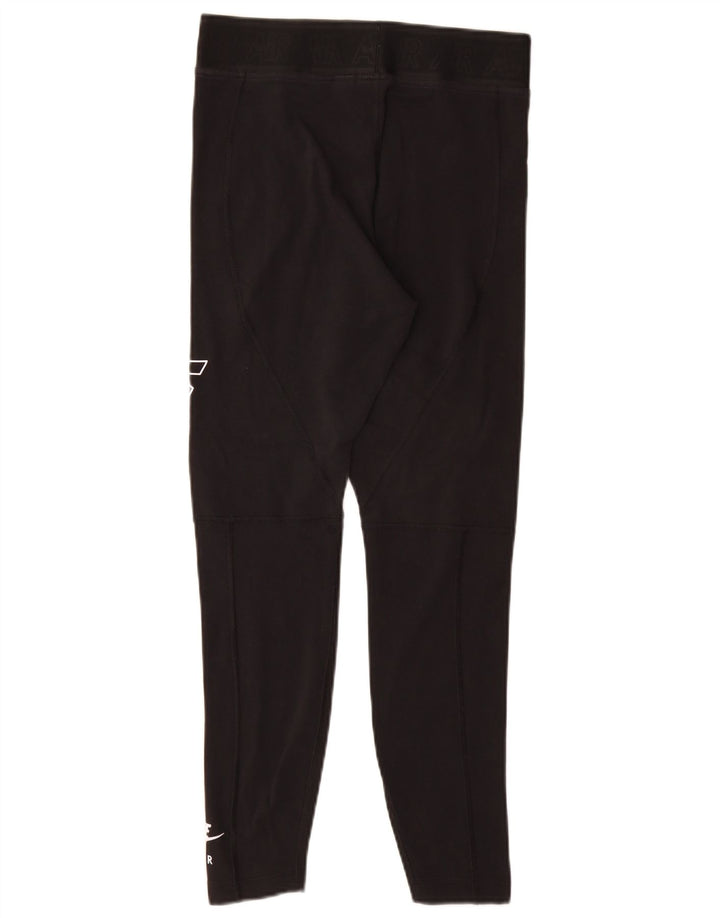 Leggings Nike Femininas Graphic UK 12 Médio Algodão Preto