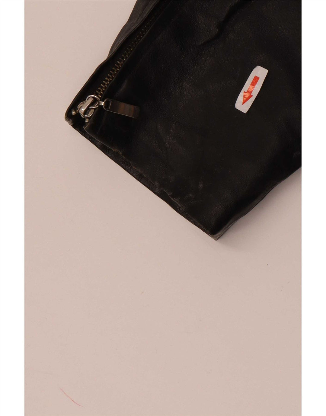 Jaqueta de couro masculina Conbipel UK 38 couro preto médio