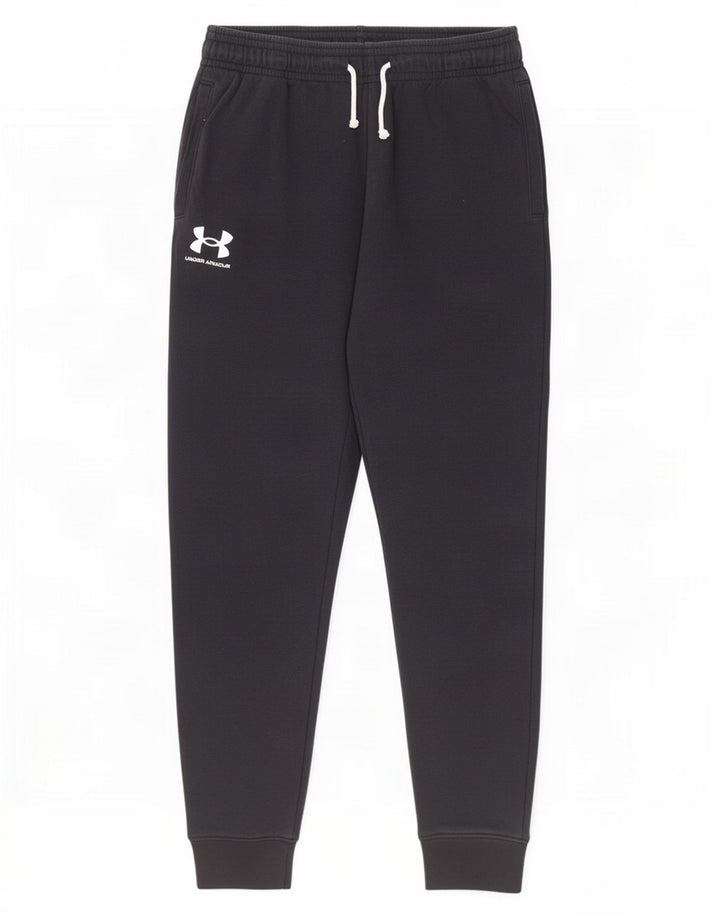 Under Armour Mens Calças de treino Joggers grandes pretos