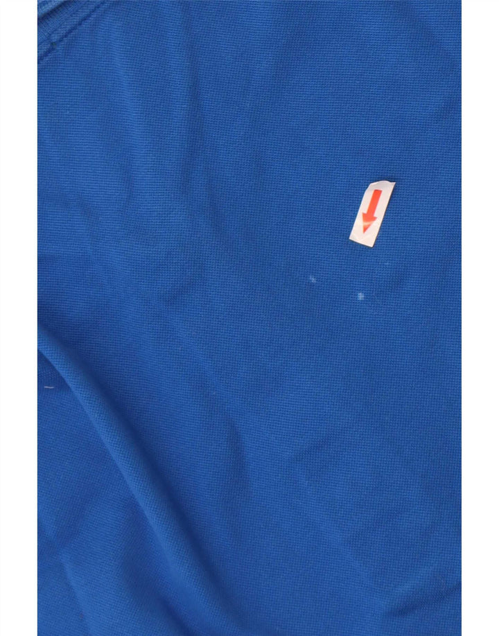 Camisa polo masculina Sergio Tacchini IT 50 grande algodão azul