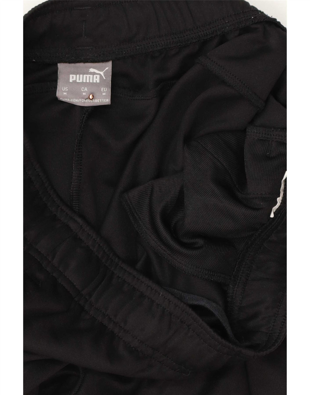 Calça de treino masculina Puma médio preto poliéster