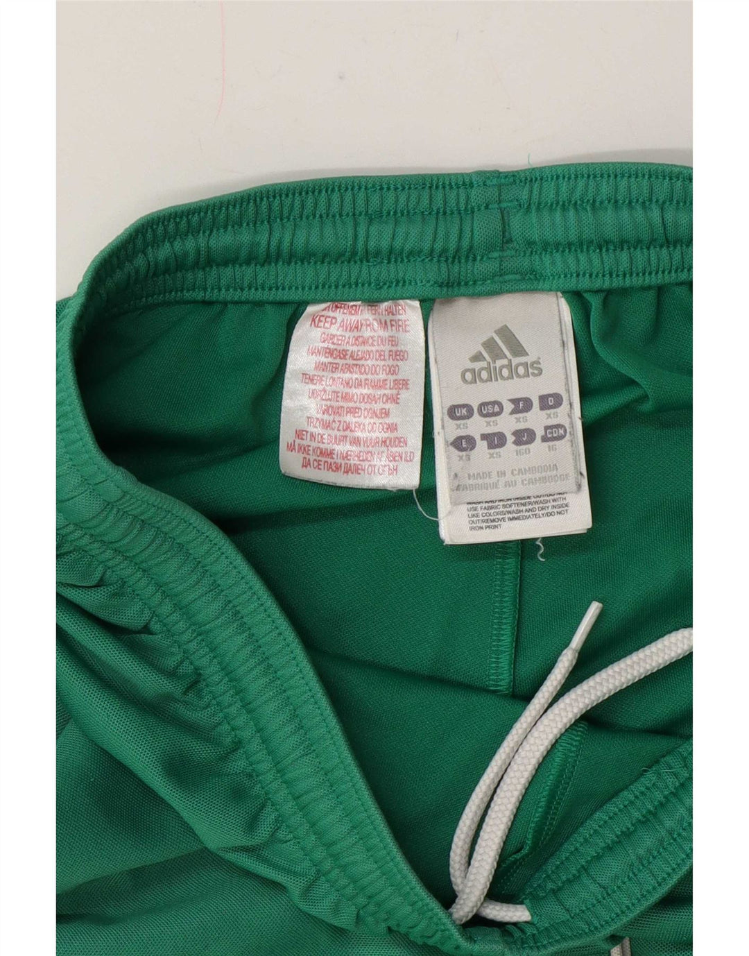 Adidas Mens Climalite Sport Shorts XS Verde Poliéster