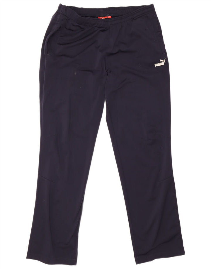 Calça de treino masculina Puma grande azul marinho