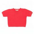Suéter feminino Marks & Spencer com gola tartaruga e gola redonda Reino Unido 10 pequeno rosa