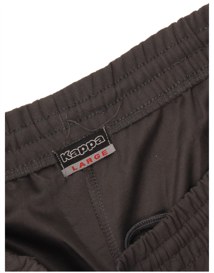 Calça de treino masculina KAPPA grande cinza