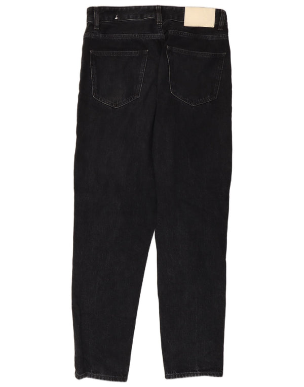 Zara Mens Slim Jeans EU 38 Pequeno W30 L29 Preto