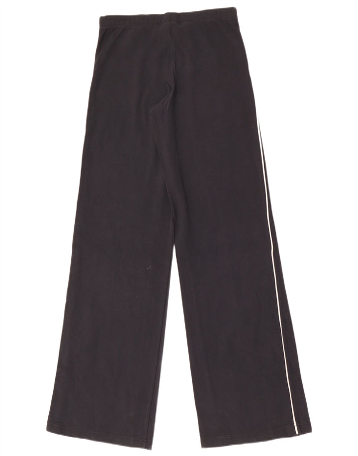 Calça de treino feminina Champion UK 8 pequena algodão preto
