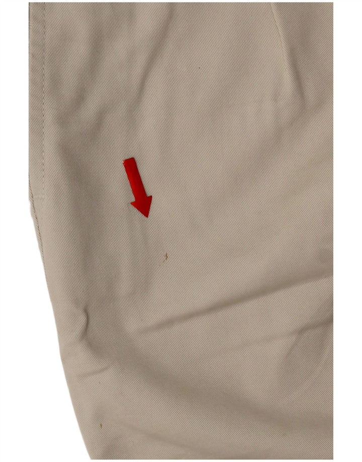 Shorts masculinos Dockers Pegged Chino W42 2XL algodão cinza