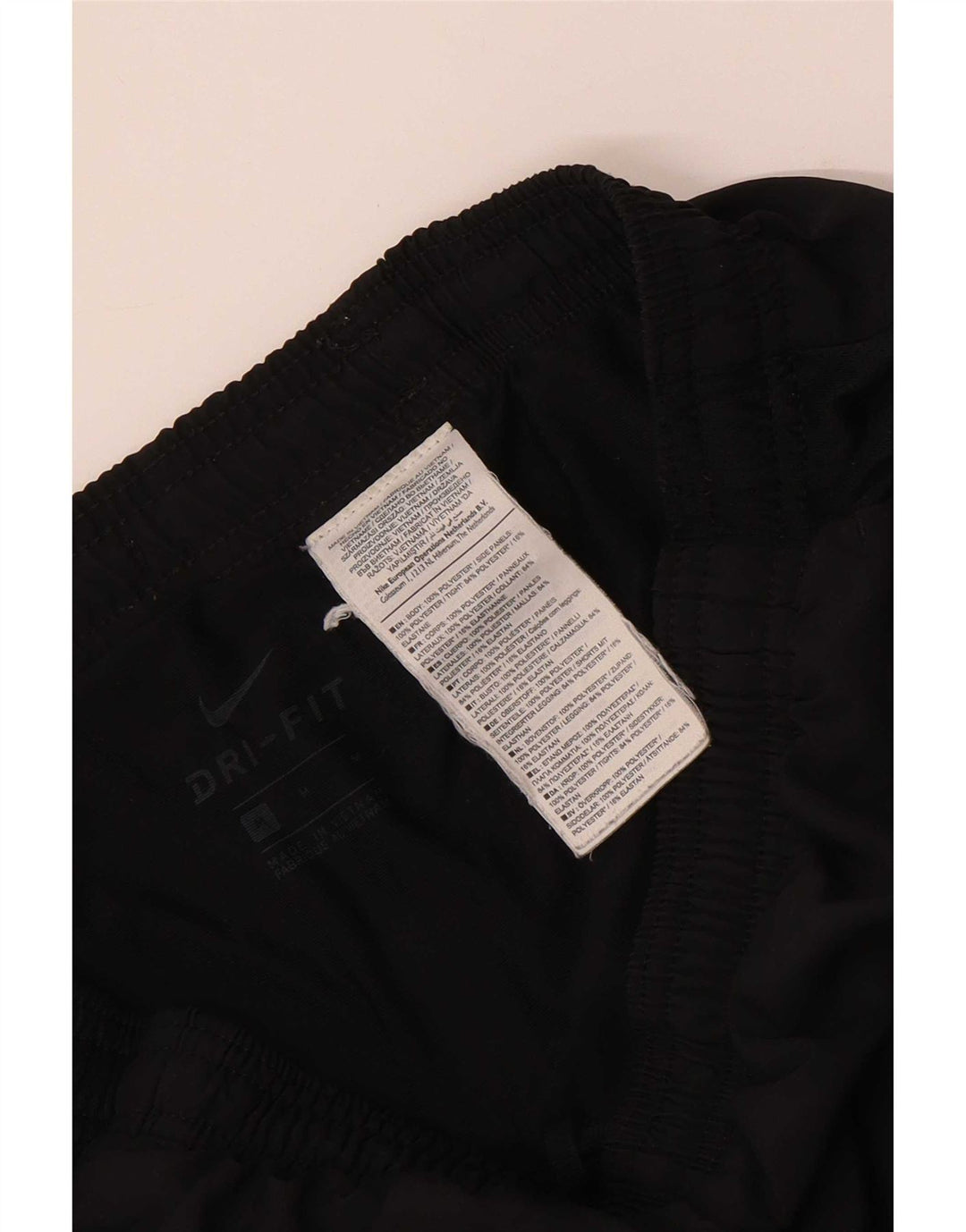 Nike Mens Dri Fit Sport Shorts Médio Preto Poliéster