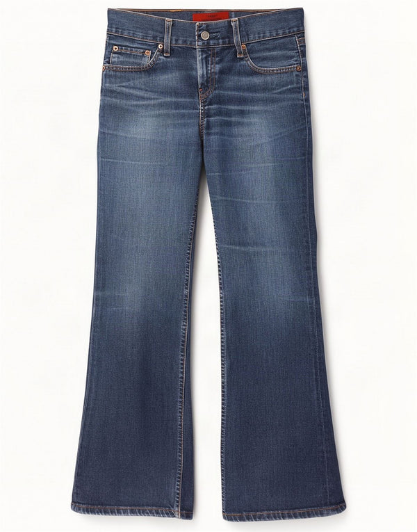 Levi's Mens 557 Bootcut Jeans W29 L32 Blue Cotton
