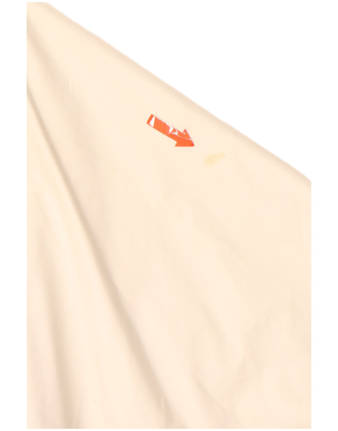 Jaqueta de chuva masculina K-WAY 2000 com capuz UK 44 2XL poliamida colorida branca