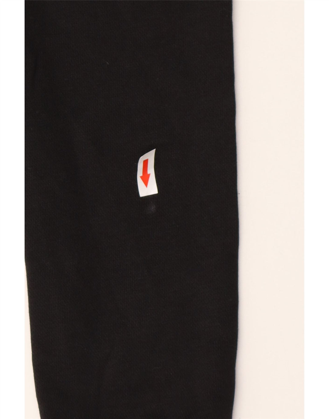 ADIDAS Mens Graphic Sweatshirt Jumper Pequeno Algodão Preto