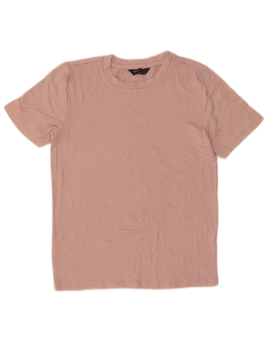 Camiseta feminina Marks & Spencer UK 12 rosa médio
