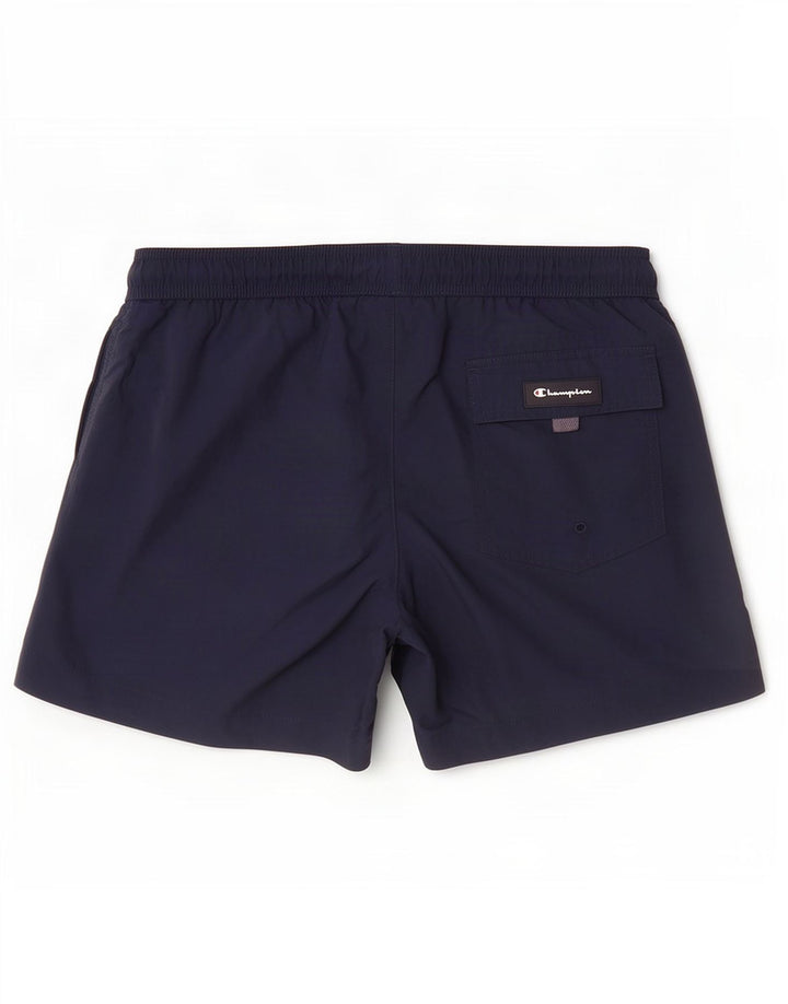 Shorts de natação masculino Champion médio azul marinho poliamida